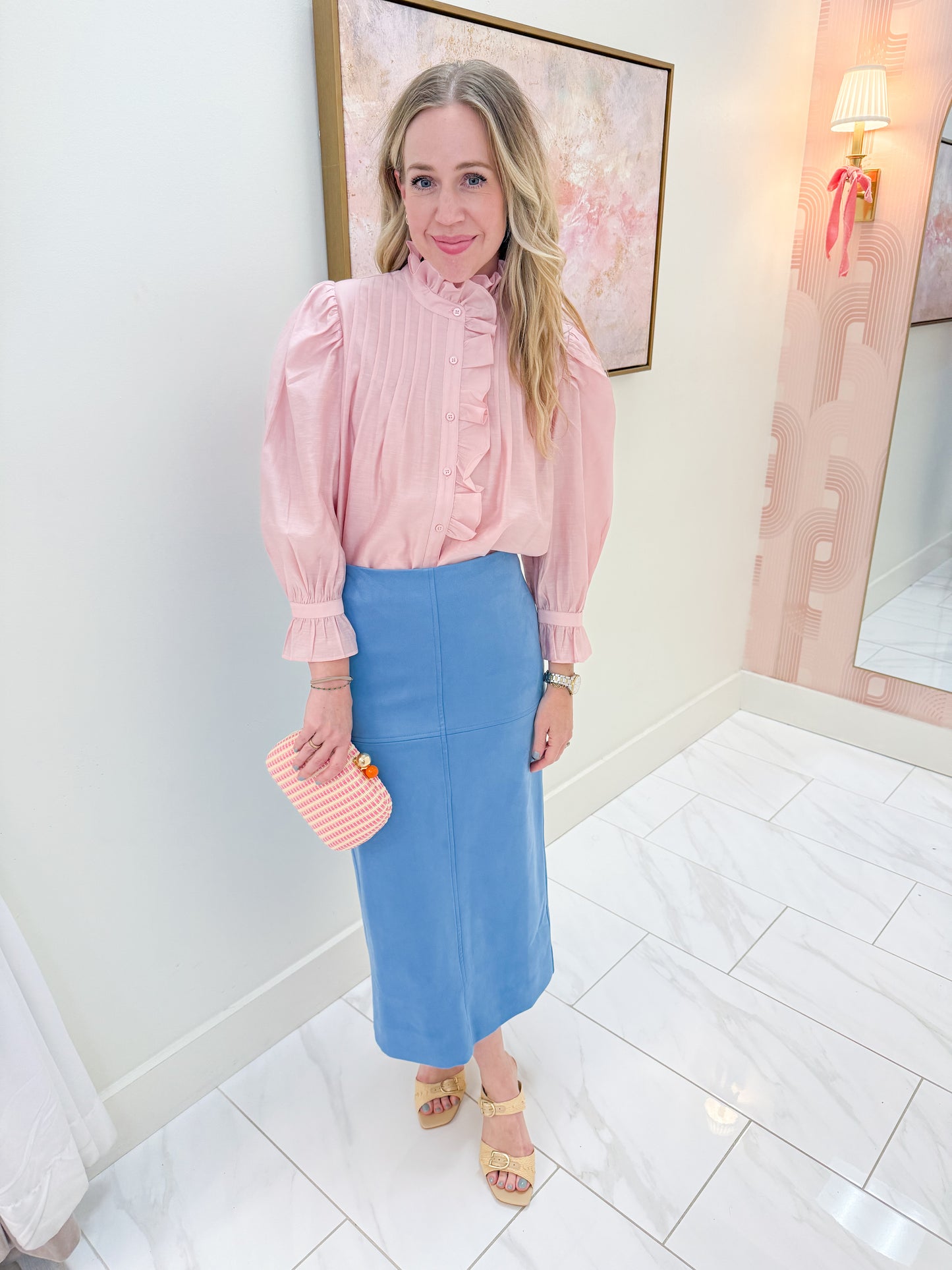 Raleigh Ruffled Blouse