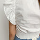 Grayson Ruched Front Crop Blouse