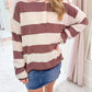 Sideline Stripe Collared Sweater