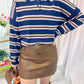 Maverick Mini Skirt Chestnut Brown