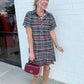 The Aspen Dress Stockholm Plaid