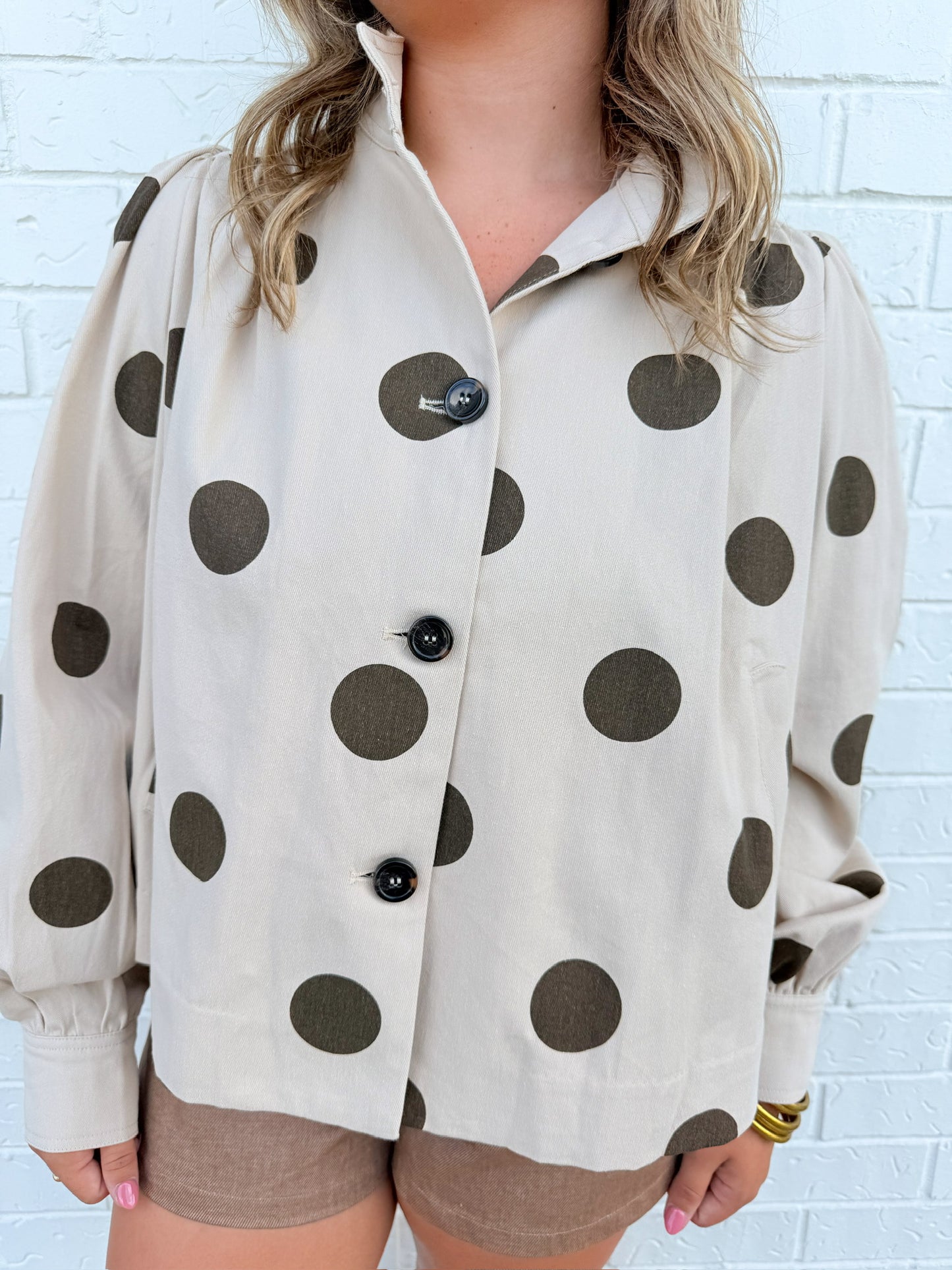 Pippa Polka Dot Jacket
