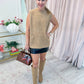 Cozy Quilted Faux Leather Mini Skirt