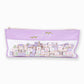 Lilac Script Mahjong Bag