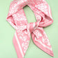 Paisley Pink Bandana Scarf