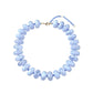 Bailey Chunky Beaded Necklace- Light Blue