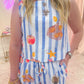 Coastal Stripe Pant Set