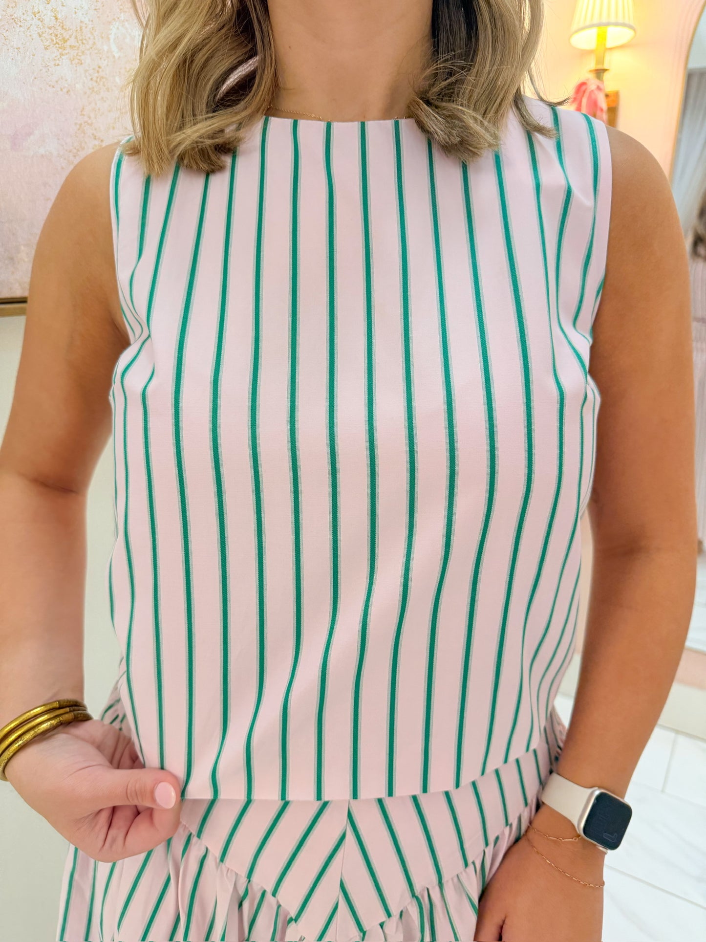 Lora Striped Tank