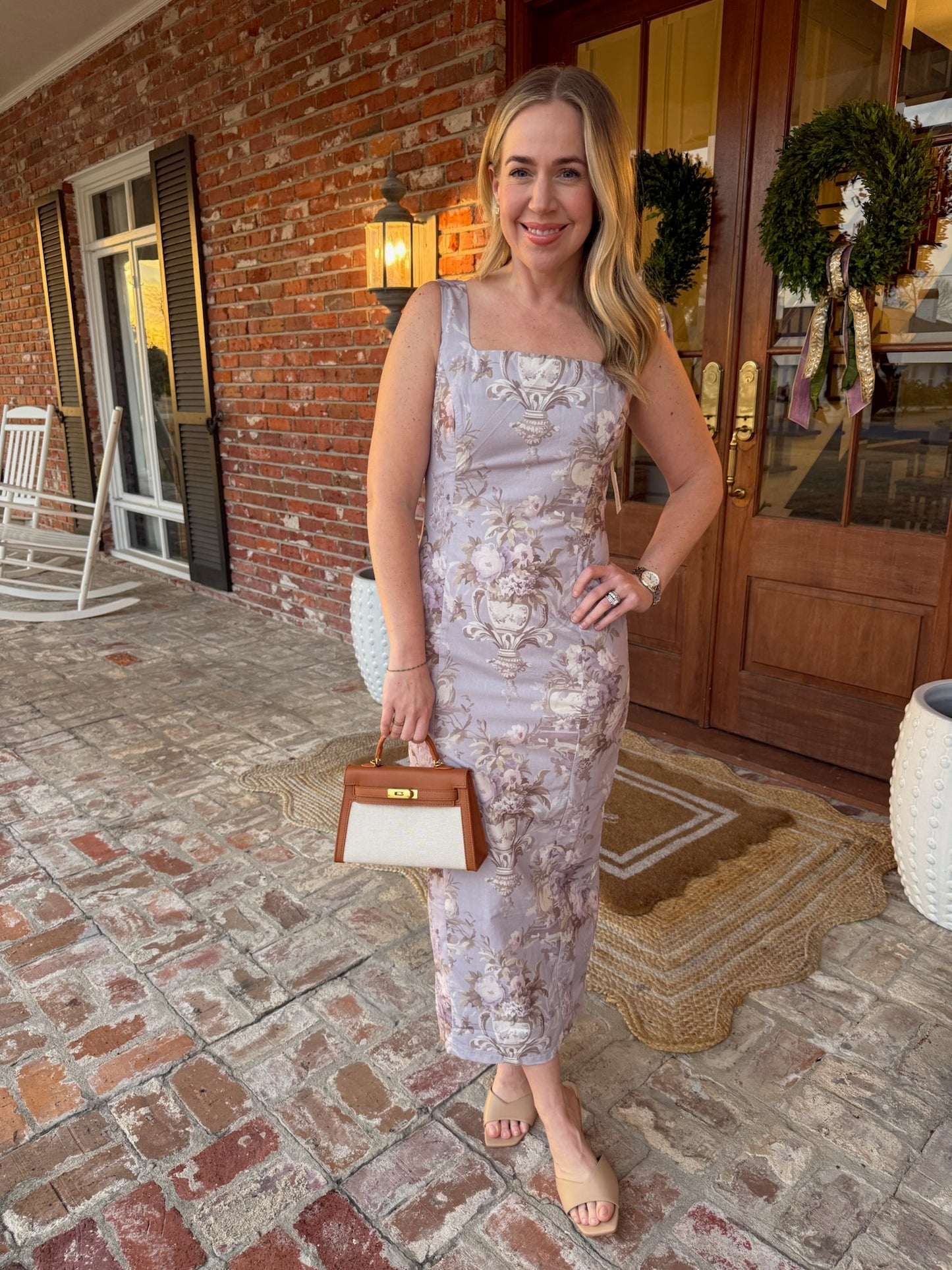 Sandrine Floral Midi Dress