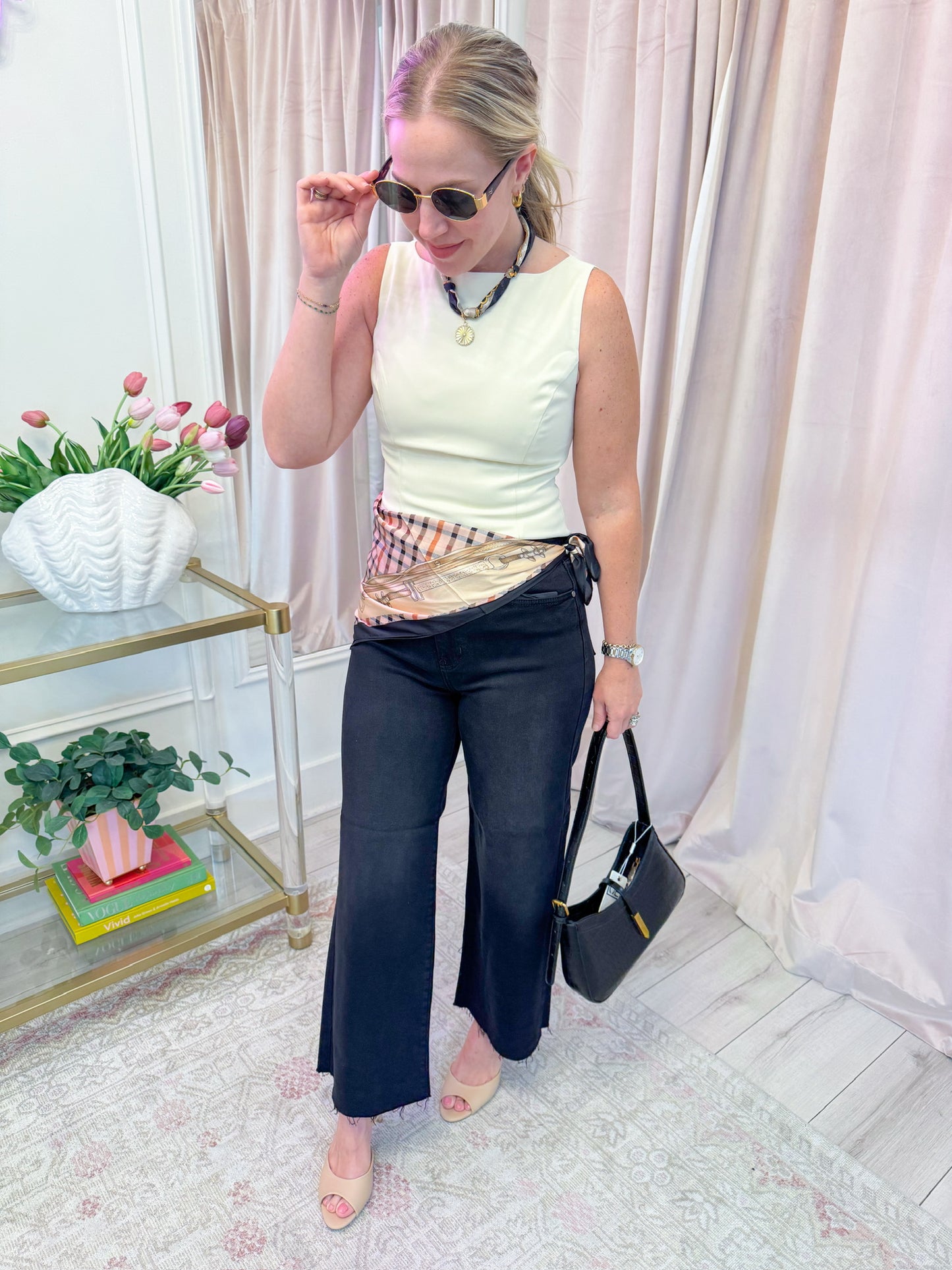 JBD Scissor Cut Wide Leg Jean