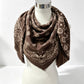 Paisley Quadrant Print Large Scarf