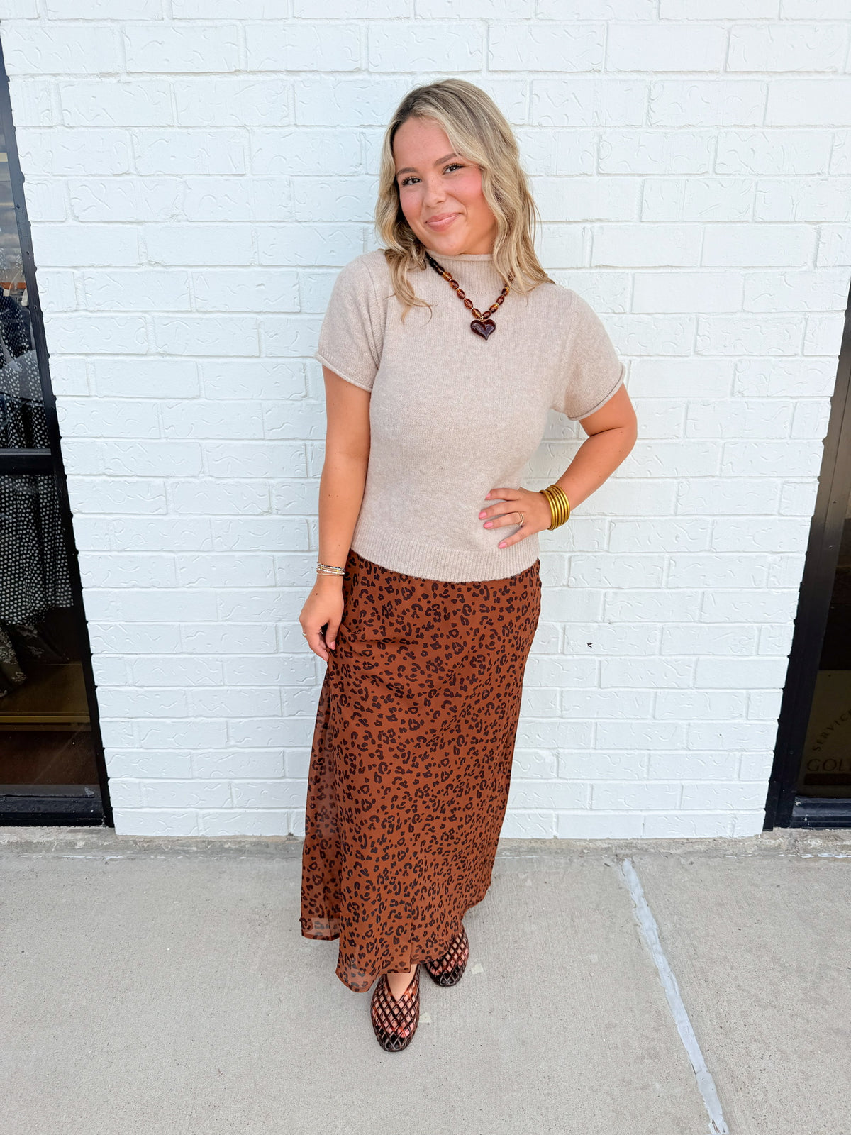 ZS Europa Leopard Skirt