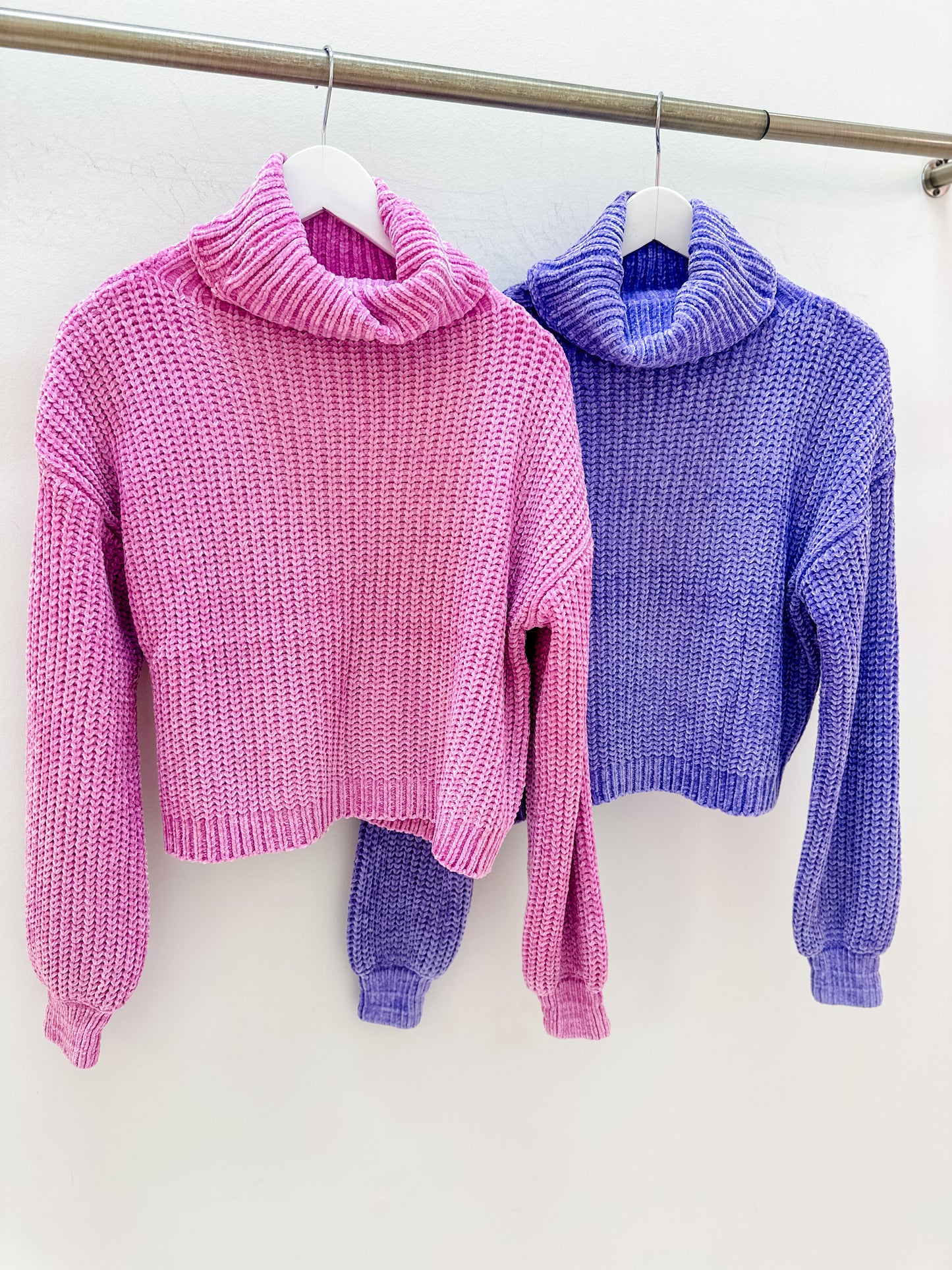 Charlie Chenille Turtleneck Sweater