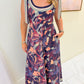 Fall For Watercolor Florals Maxi Dress