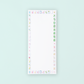 Sunset Mahjong Tiles Border Listpad