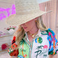 Eliana Gambler Palm Sun Hat