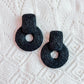 Raffia Circle Earring