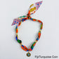 Gold Spacer Scarf Necklace