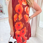 Amber Poppy Cocktail Dress