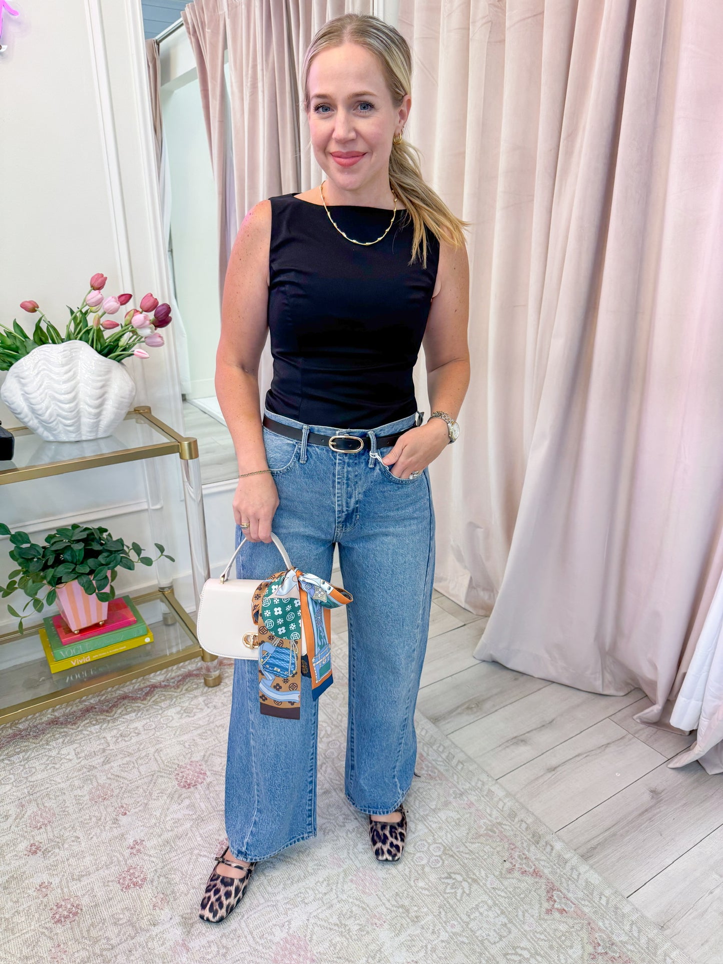 Uptown Tailored Top