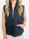 Squared Away Puffer Vest