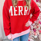 Merry Colorblock Sweater