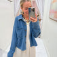 ZS All Day Cropped Knit Jacket