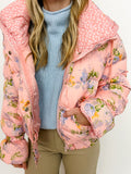 Mary Catherine Floral Puffer Jacket