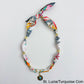 Gold Spacer Scarf Necklace