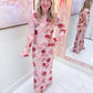 Georgie Satin Floral Maxi Dress