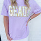 The Geaux Varsity Boyfriend Tee
