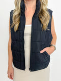 Squared Away Puffer Vest