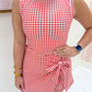 Rally Gingham Wrap Active Dress