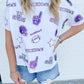The Sequin Football Tee