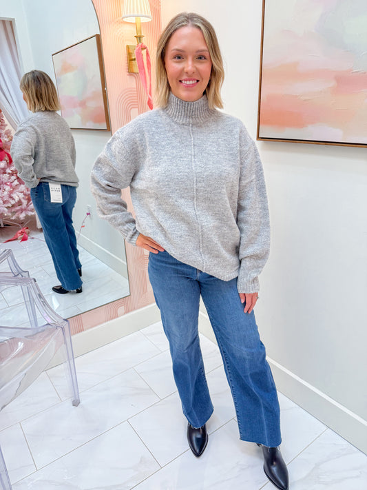 Morning Ash Turtleneck Sweater