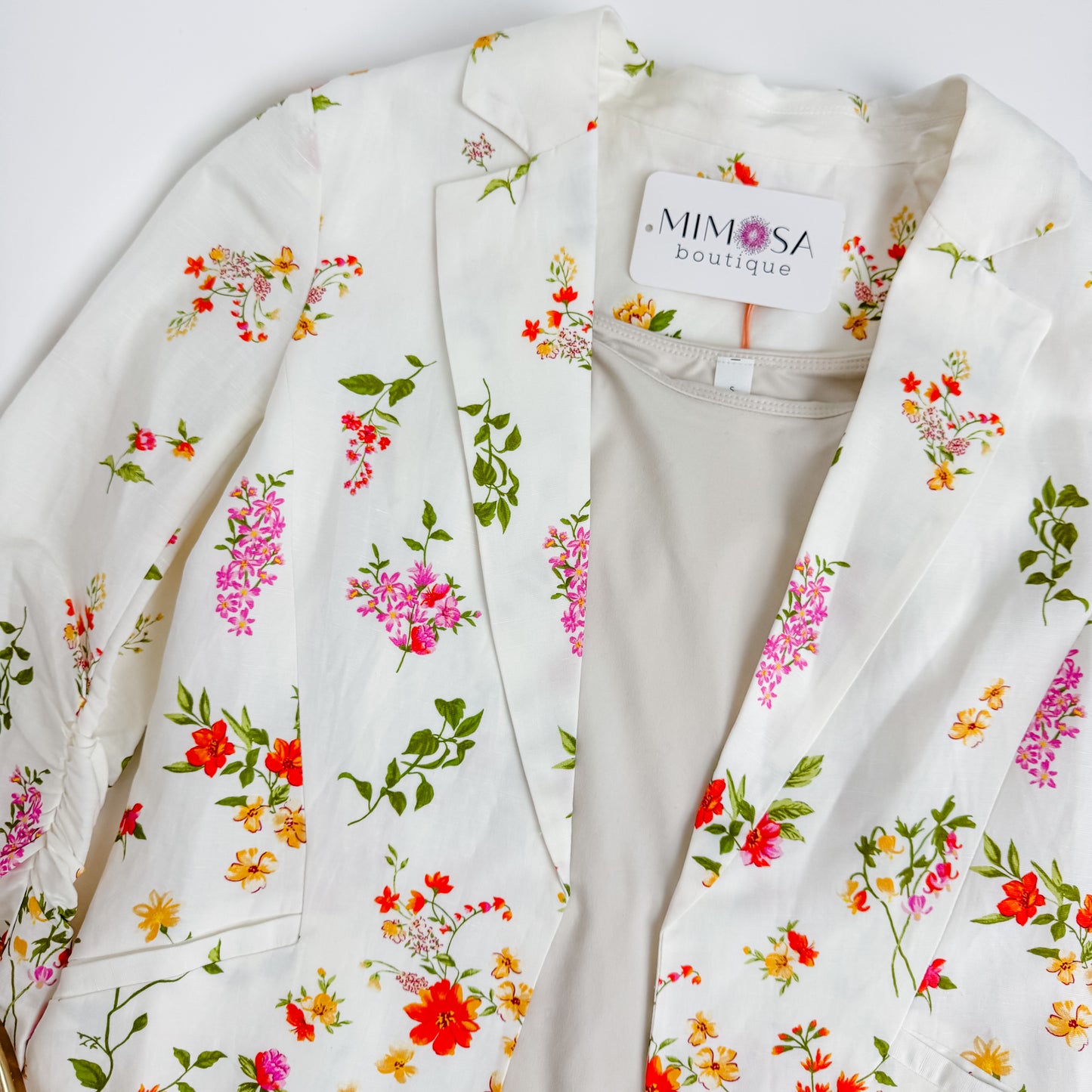 High Tea Floral Blazer