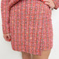 Blaire Tweed Wrap Skirt