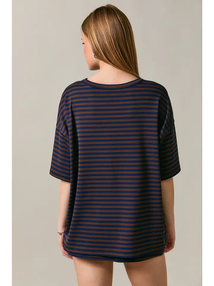 Downtown Striped Tee