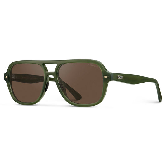 Rally - Women's Double Bridge Aviator Sport Sunglasses