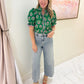 Hallie Floral Ruffle Sleeve Top