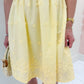 Beachglass Embroidered Mini Dress