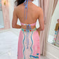 Passport to Anywhere Halter Maxi Dress