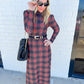 The Daisy Dress Yuletide Plaid