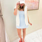 Plaid Print Sweetheart Activewear Dress