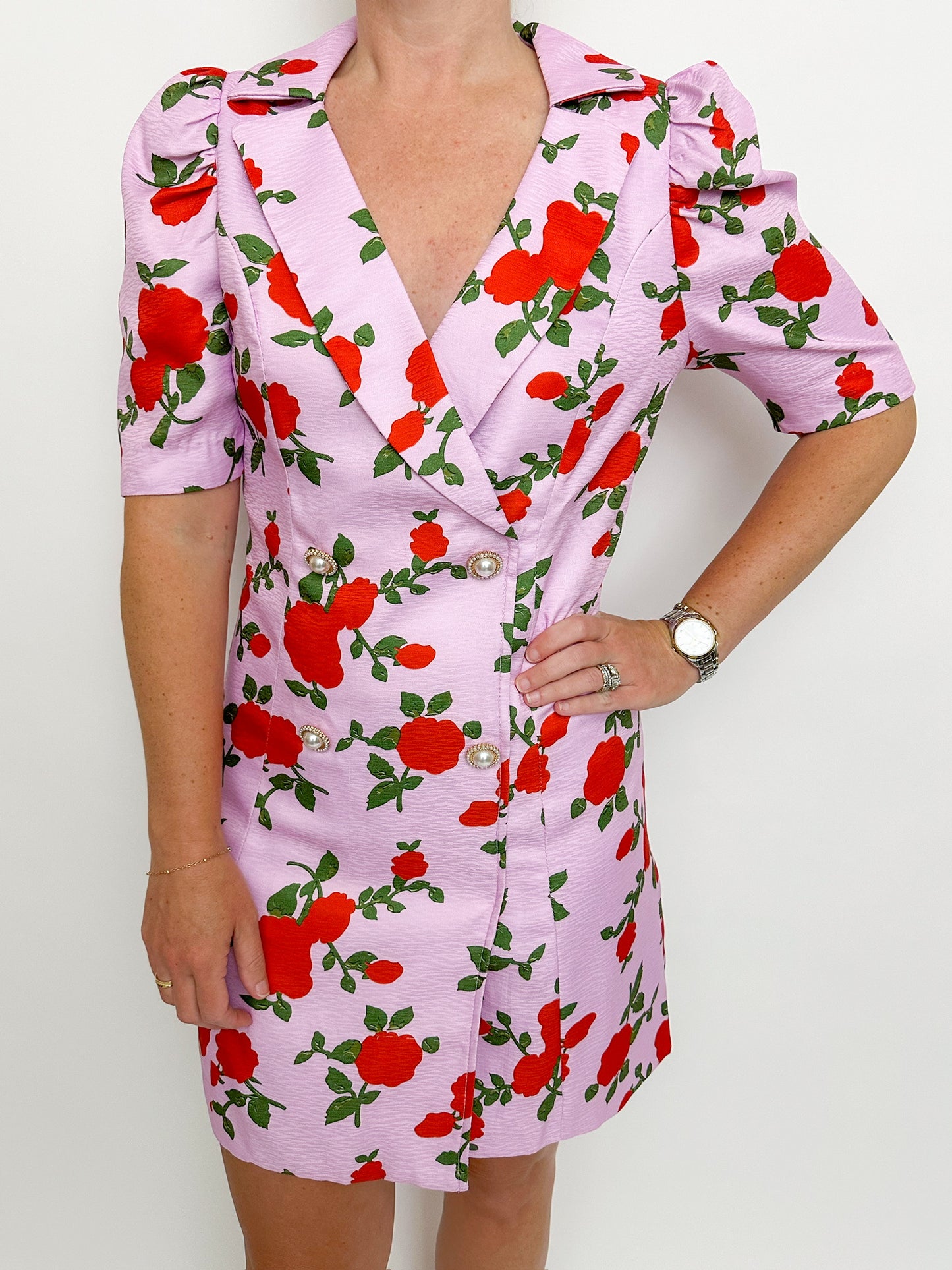 Rosalind Floral Blazer Dress