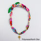 Gold Spacer Scarf Necklace