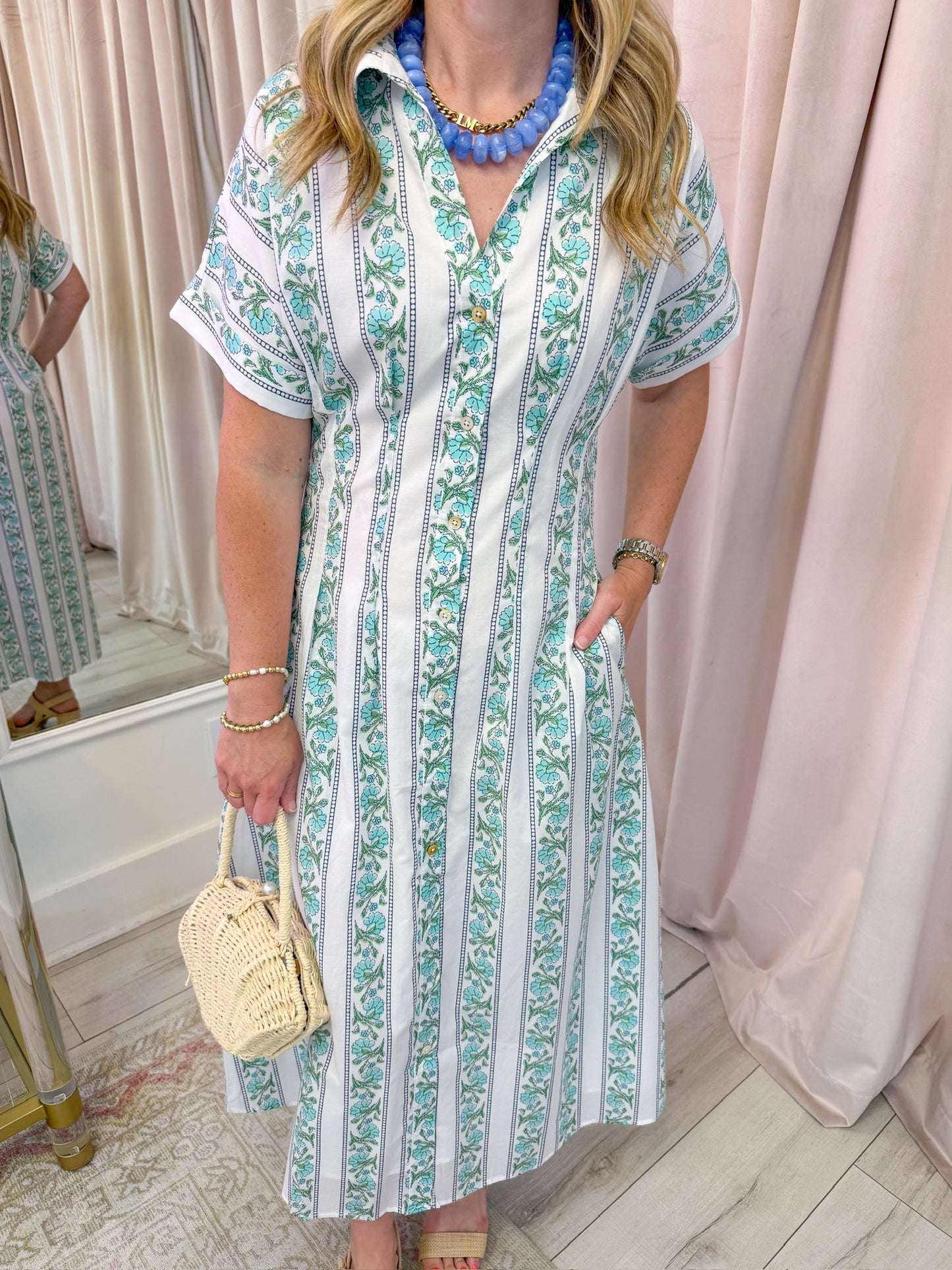 Versailles Vines Maxi Dress