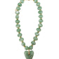 Athens Beaded Necklace with Heart Charm