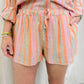ZS The Perfect Linen Striped Short