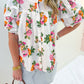 Megan Floral Puff Sleeve Blouse